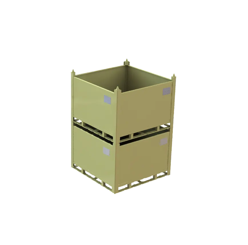 heavy duty stackable bins